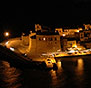 on-Sicily - Castellammare's castle by night