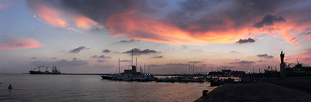 on-Sicily - the harbor of trapani, Sicily