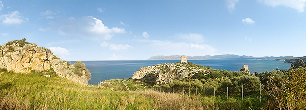 on-Sicily - Scopello's coastline