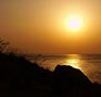 on-Sicily - sunset near Capo Gallo